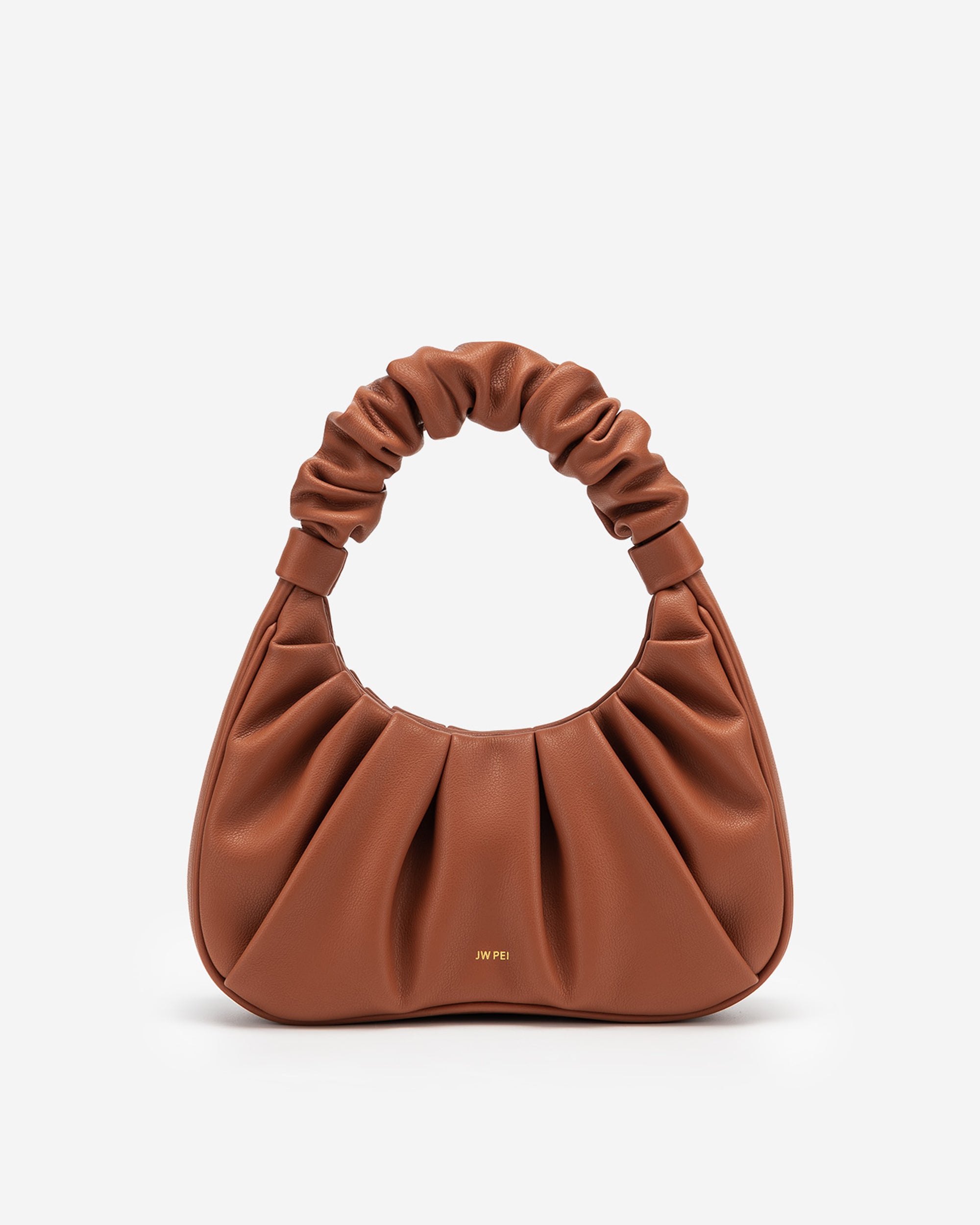 Sac À Main JW PEI Gabbi Ruched Hobo Femme Marron | 01278HRYW