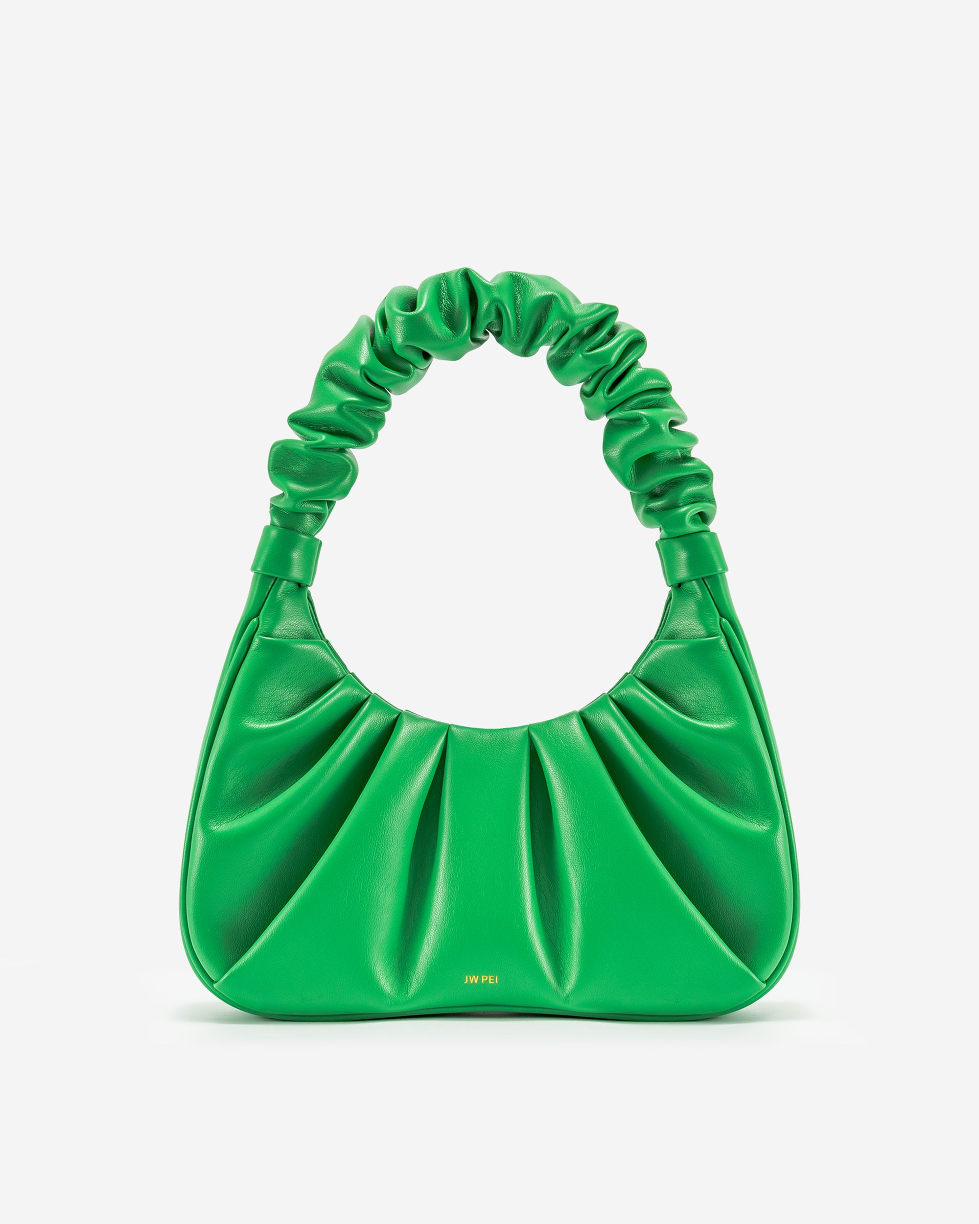 Sac À Main JW PEI Gabbi Ruched Hobo Femme Vert | 15764YFGD