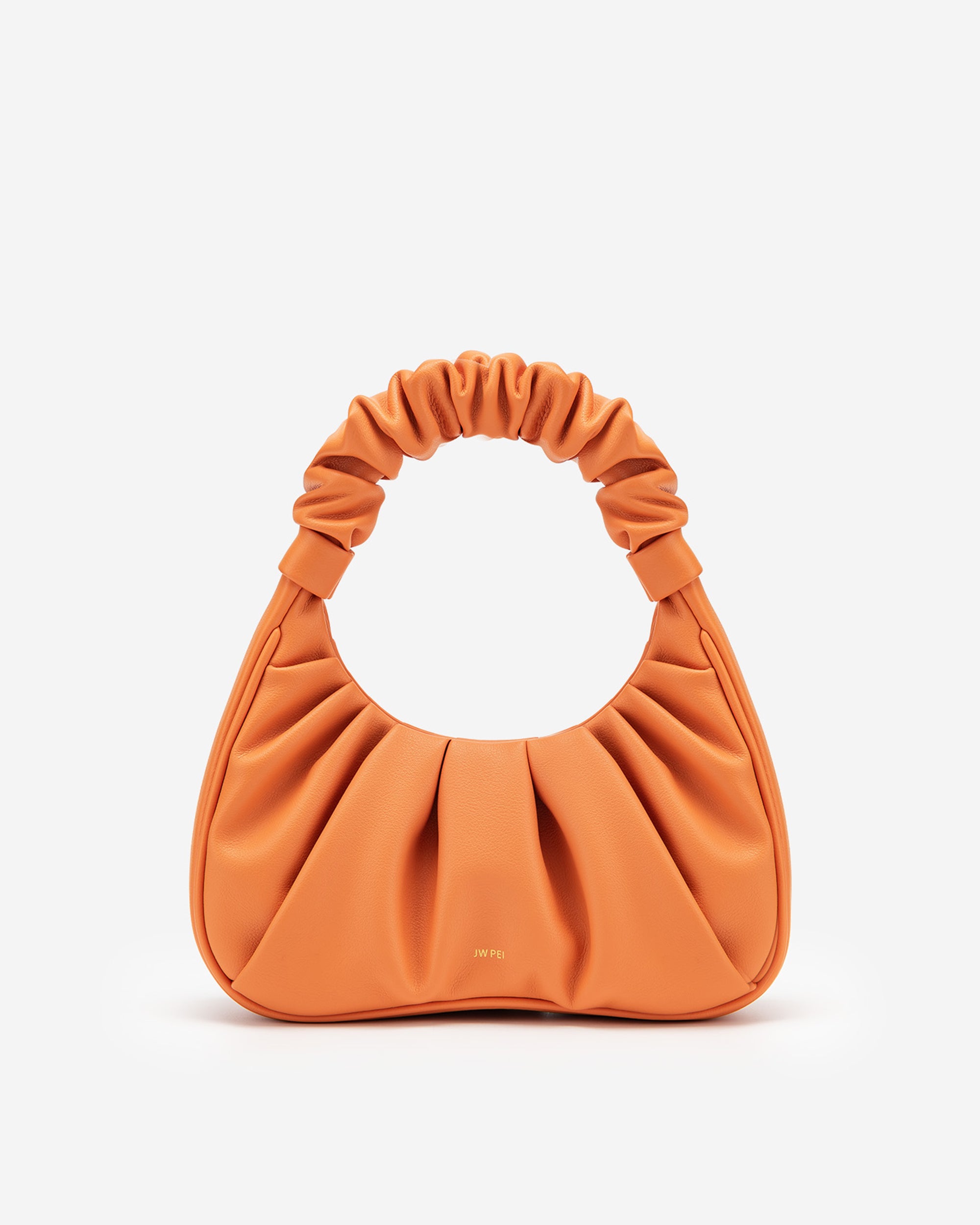 Sac À Main JW PEI Gabbi Ruched Hobo Femme Orange | 20145WCXK
