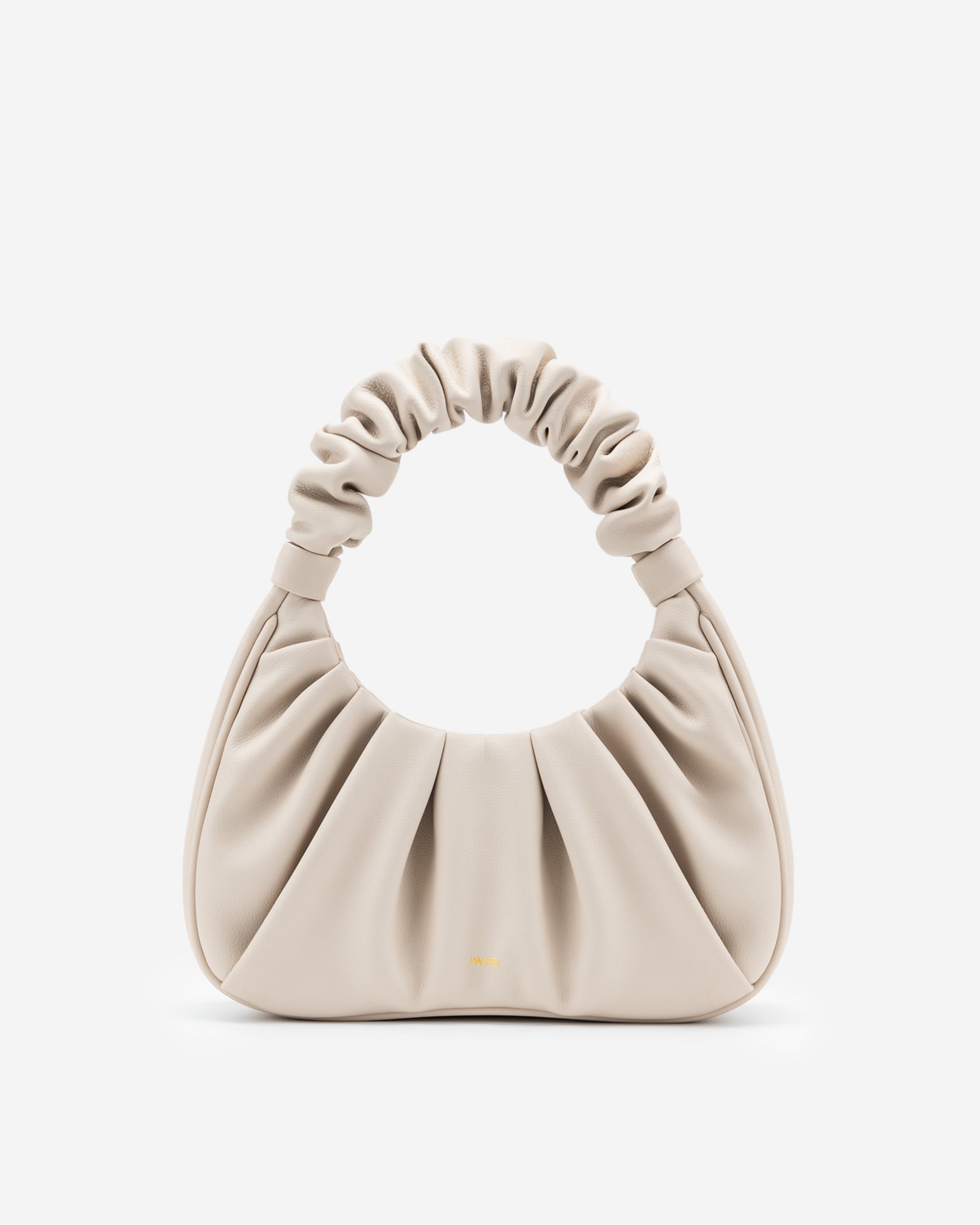 Sac À Main JW PEI Gabbi Ruched Hobo Femme Blanche | 34269GYJF