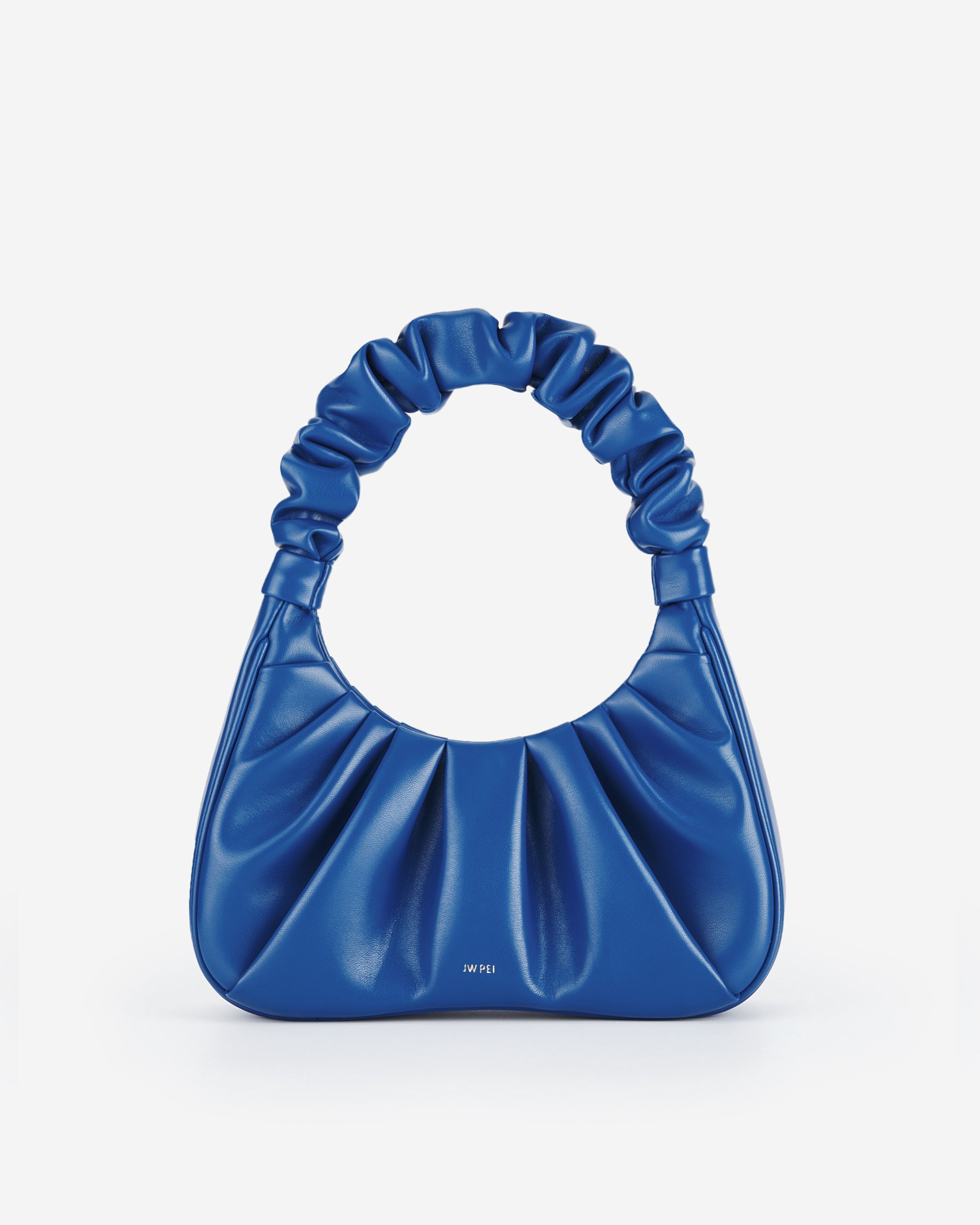 Sac À Main JW PEI Gabbi Ruched Hobo Femme Bleu | 43719TDFB