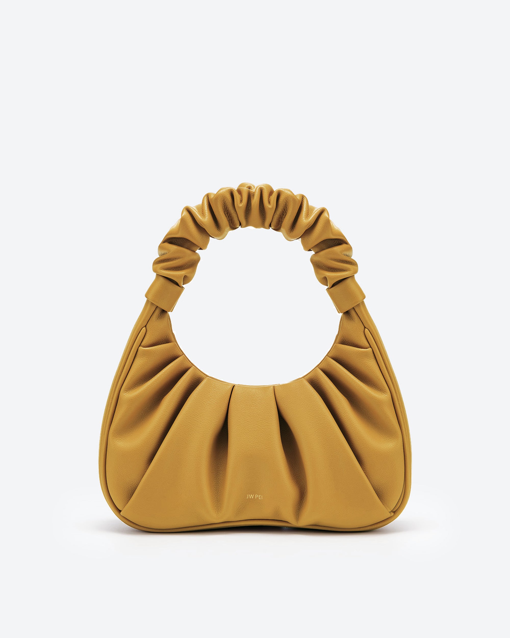 Sac À Main JW PEI Gabbi Ruched Hobo Femme Marron | 51840JQTZ