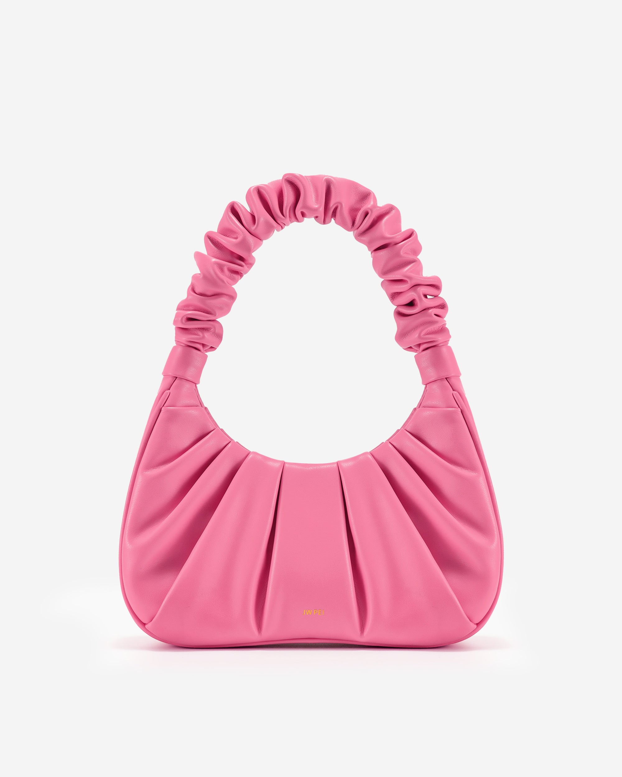 Sac À Main JW PEI Gabbi Ruched Hobo Femme Rose | 89452ZFTJ