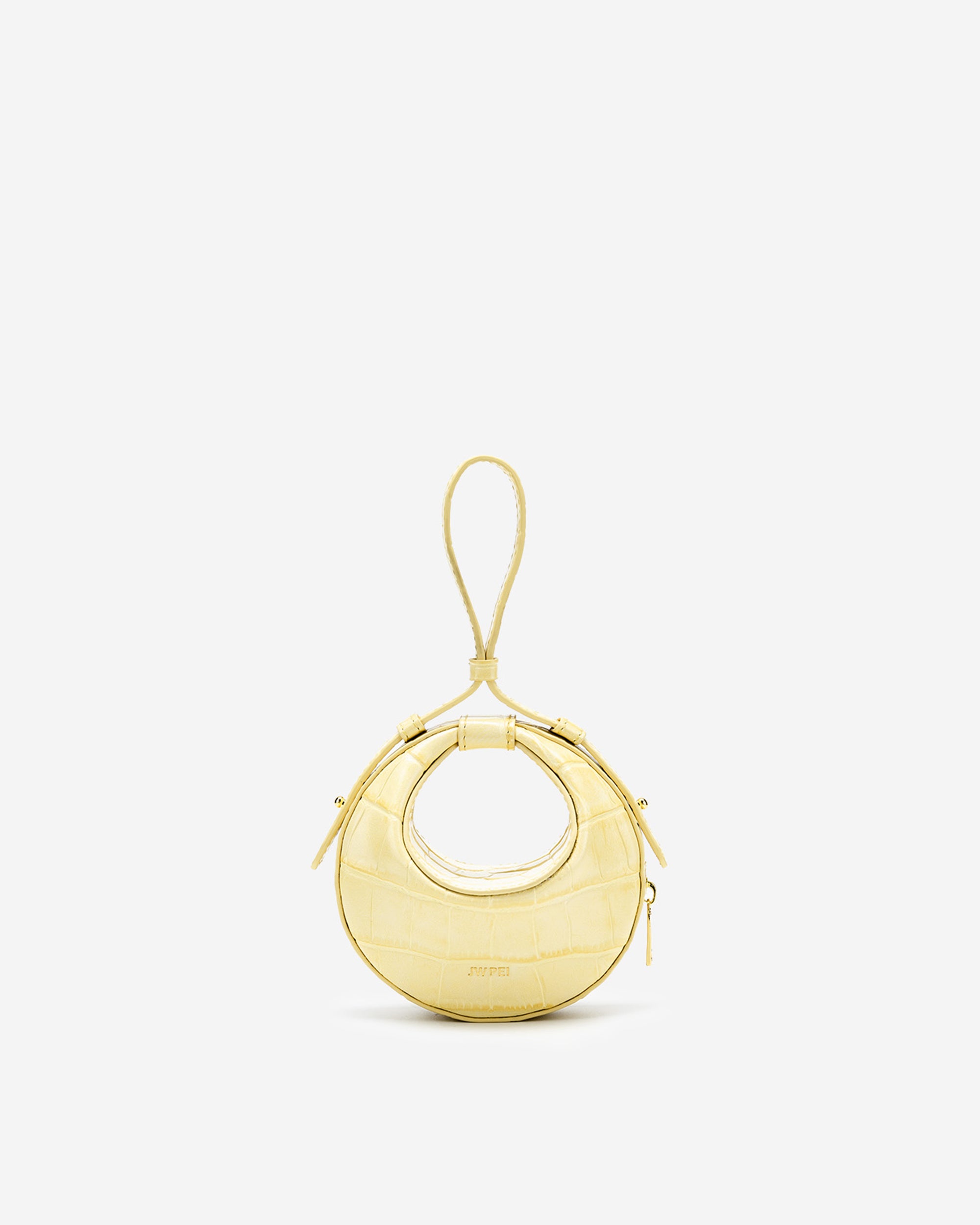 Sac À Main JW PEI Rantan Femme Jaune | 90854AHLM