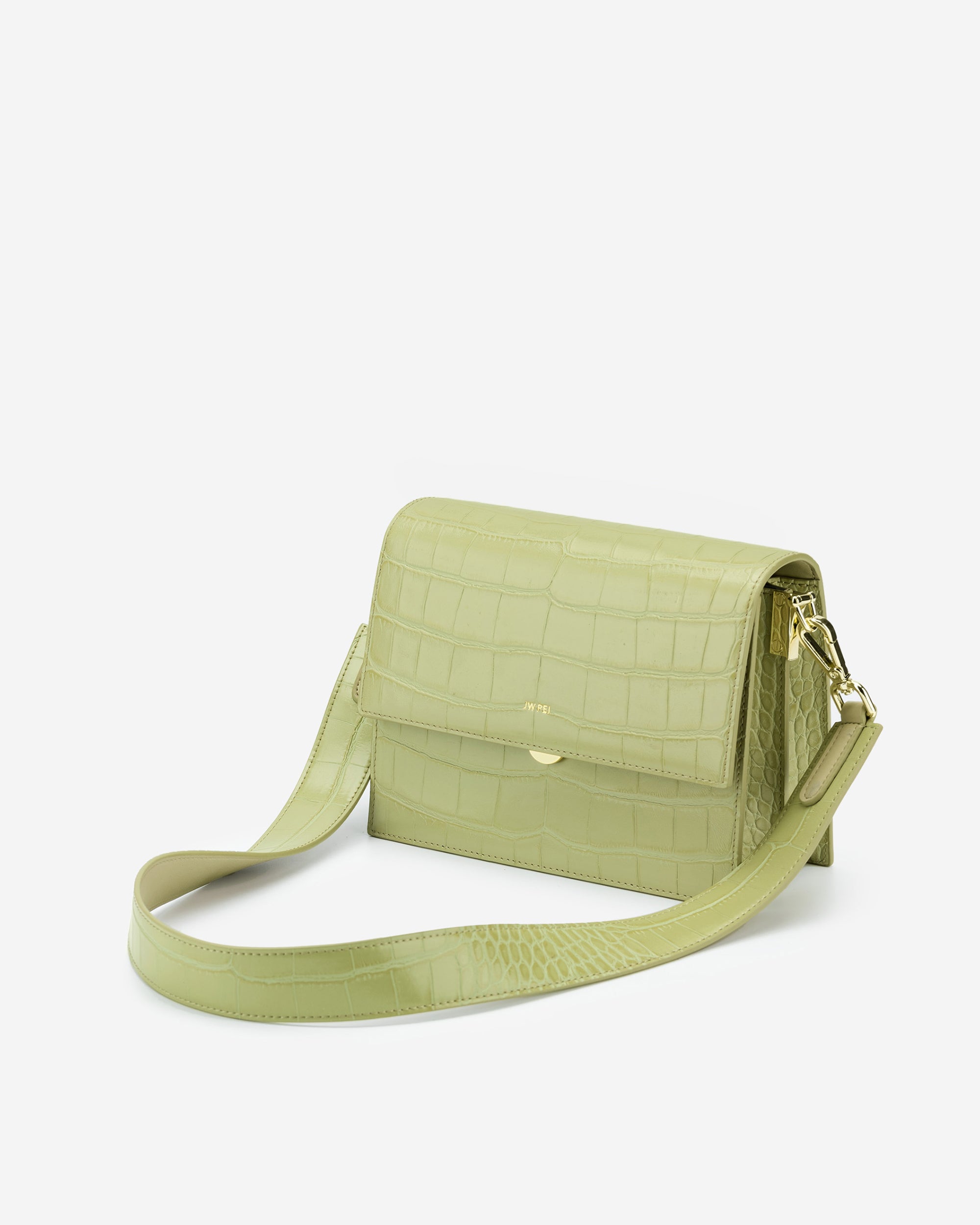 Sacs Crossbody JW PEI Mini Flap Femme Vert | 79845VSPD
