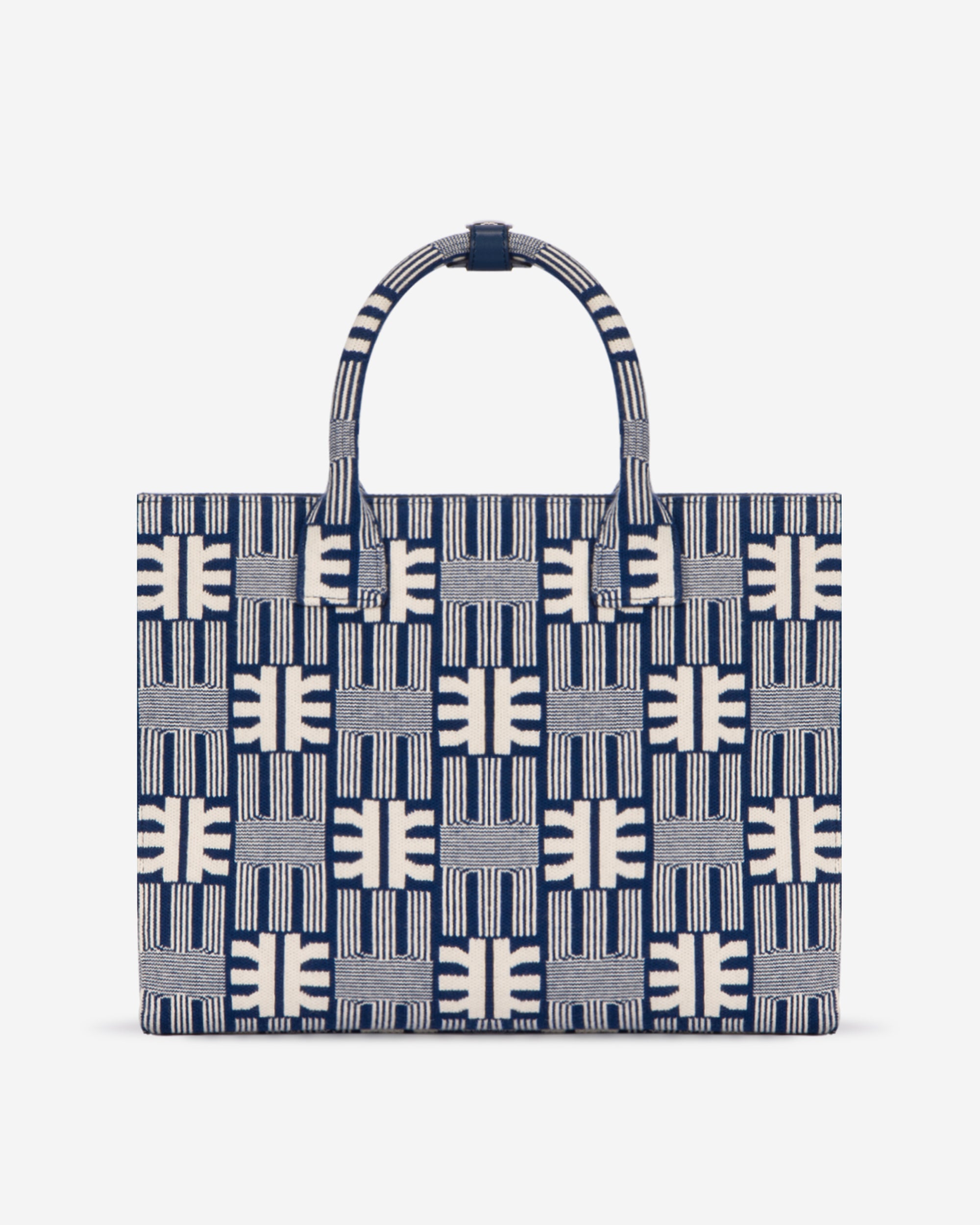 Sacs Fourre Tout JW PEI Fei Jacquard Knit Femme Bleu | 81307KMWC