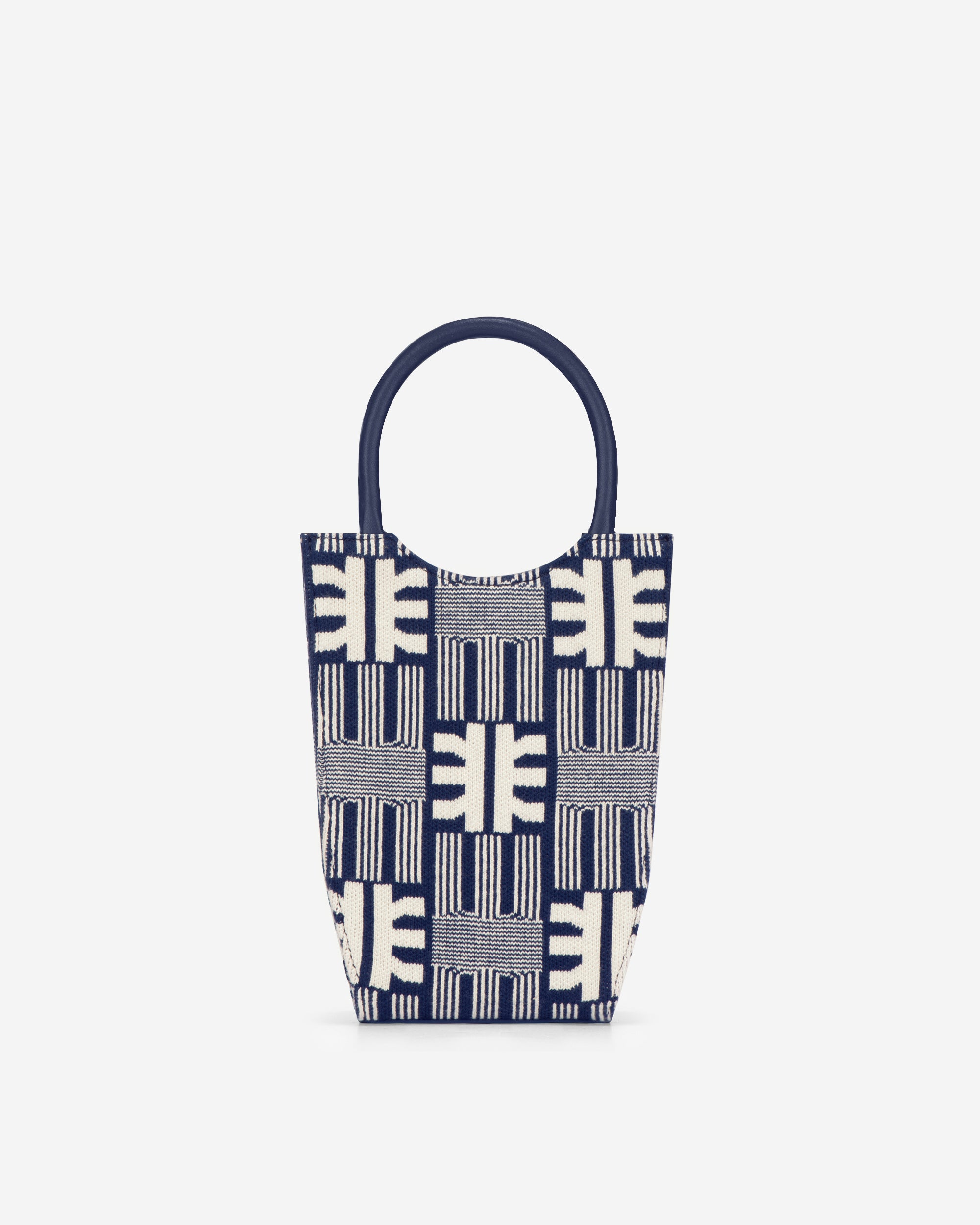Sacs Fourre Tout JW PEI Fei Jacquard Knit Femme Bleu | 96738FCYJ