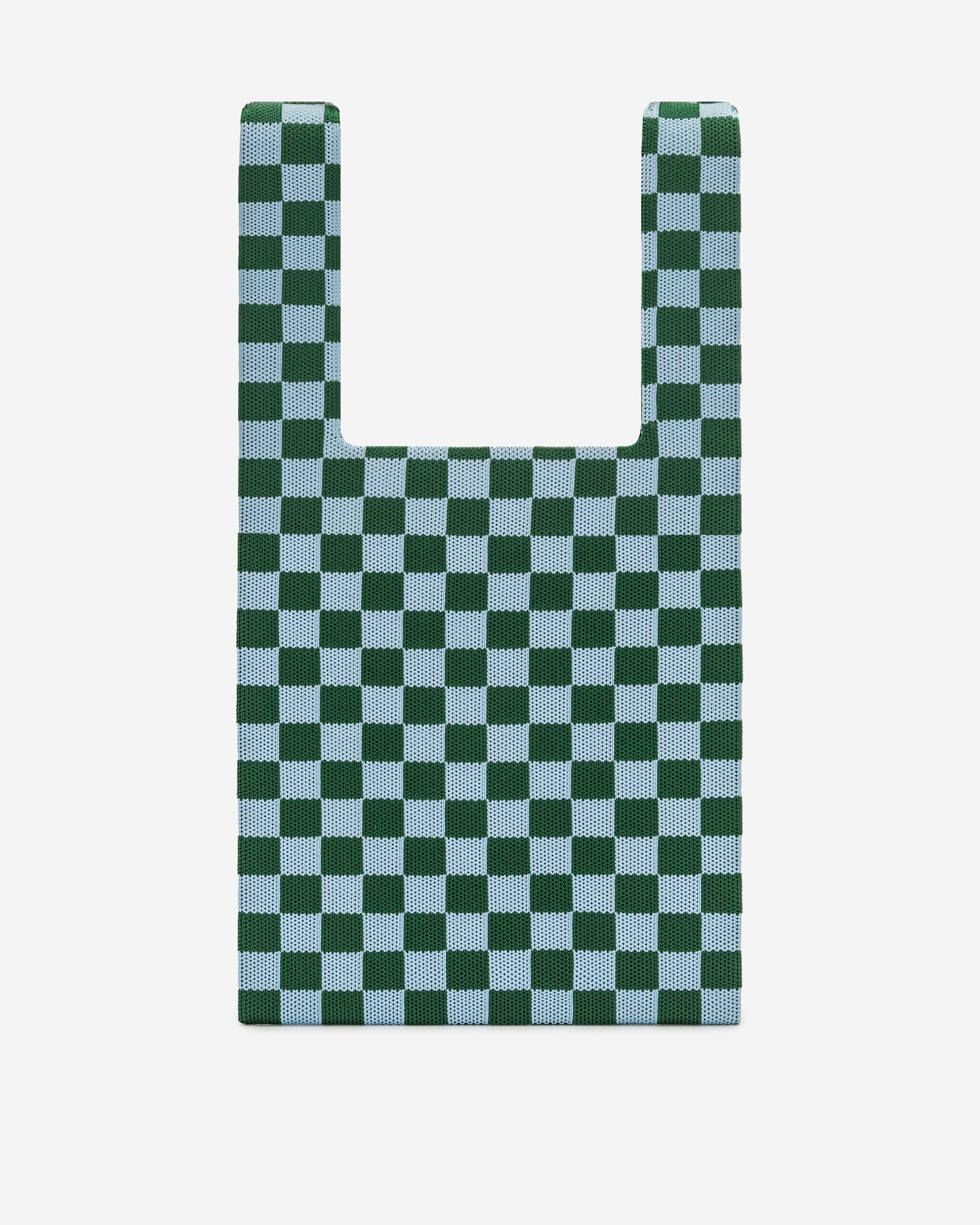 Sacs Fourre Tout JW PEI Shea Checkerboard Knitted Femme Vert | 31065YCDW