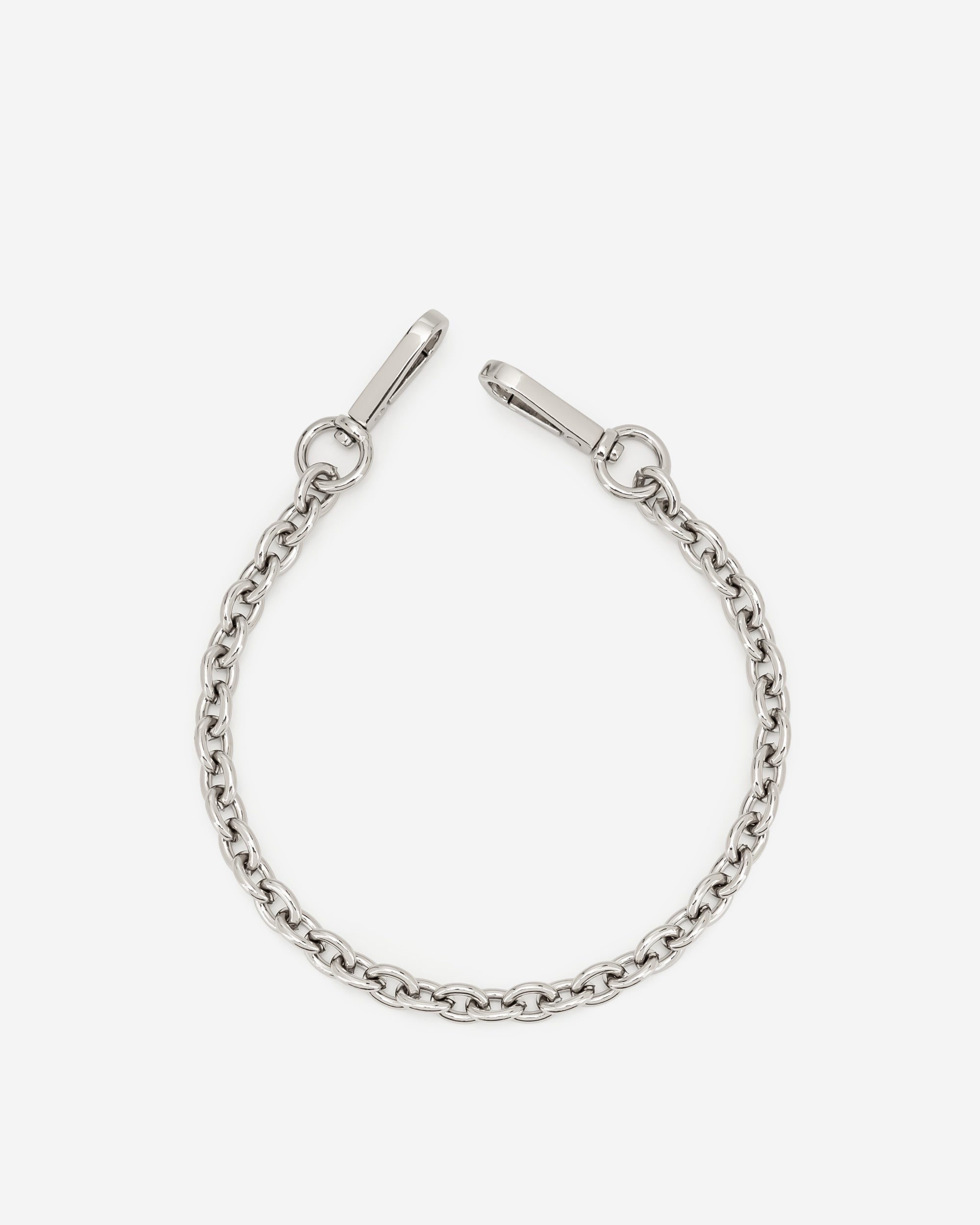 Sangle De Chaîne JW PEI Iris Silver Femme Blanche | 87130SNDH