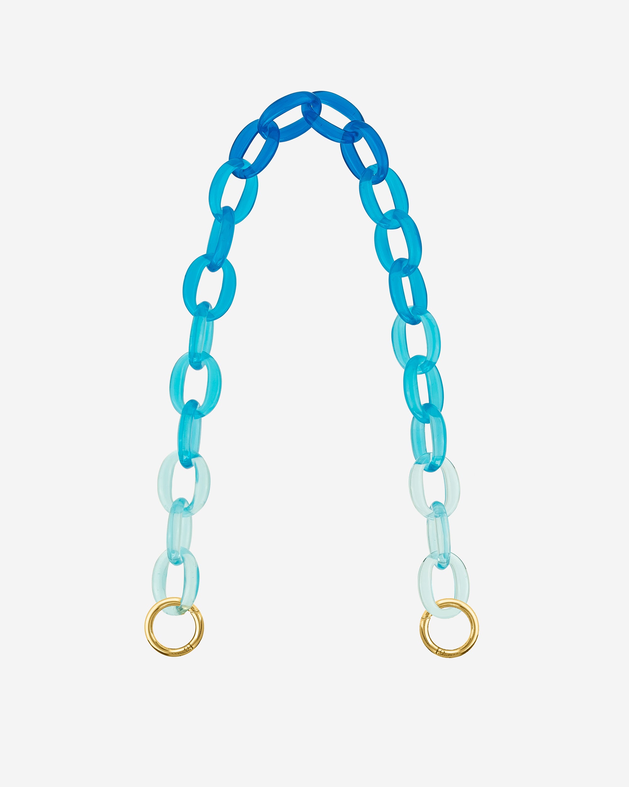 Sangle De Chaîne JW PEI Mya Gradient Acrylic Femme Bleu | 14039IWSL