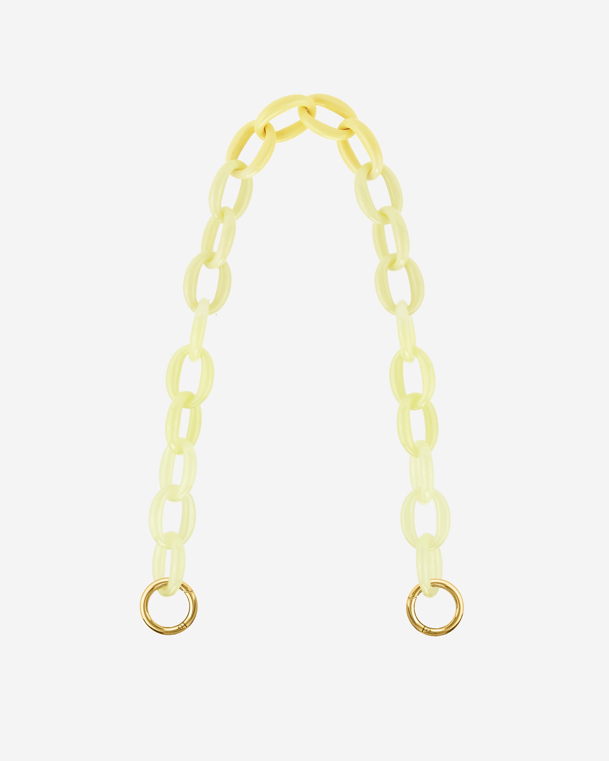 Sangle De Chaîne JW PEI Mya Gradient Acrylic Femme Jaune | 24758NACO